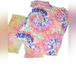 The Children's Place Tie-Dye Set - Pink, Blue, Orange